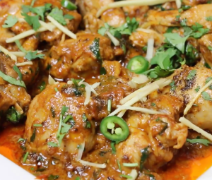 Pakistani chicken karahi