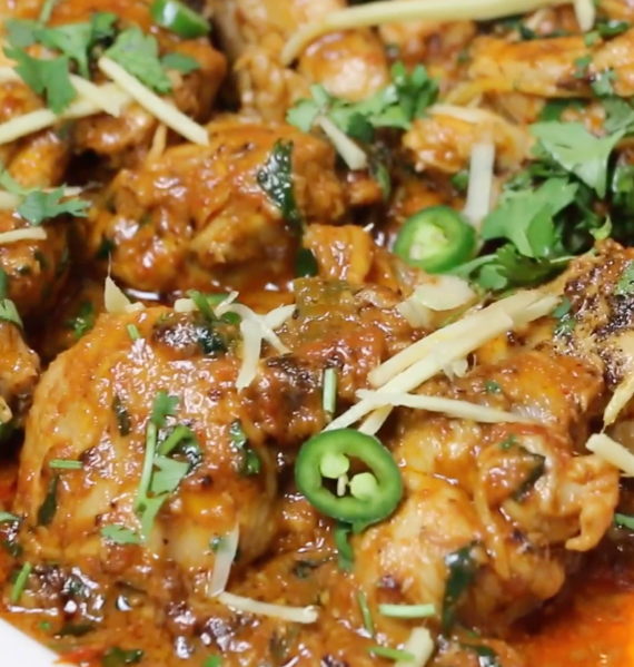 Pakistani chicken karahi