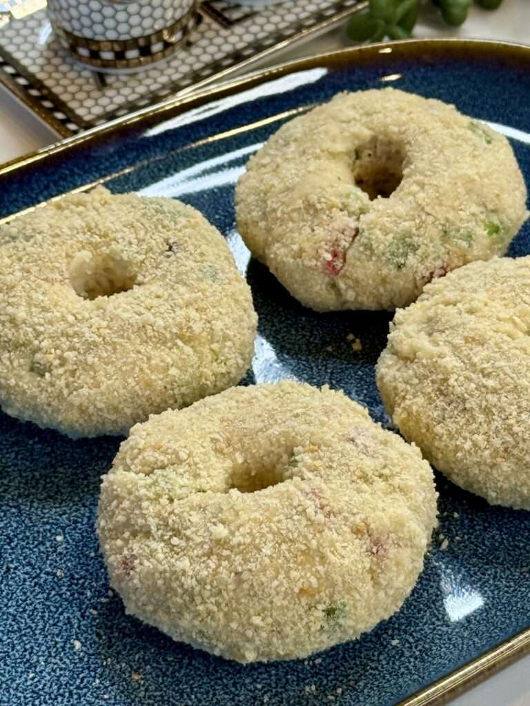 chicken potato donuts for Ramadan iftar