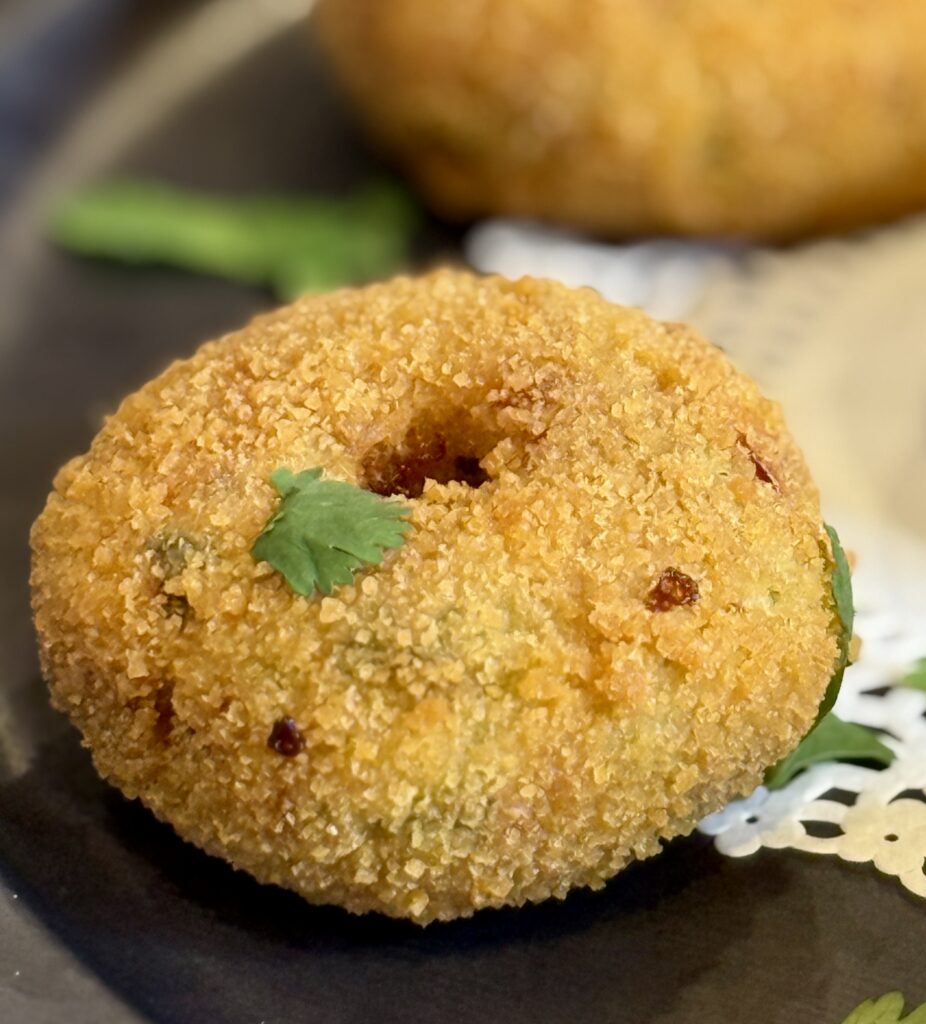 Crispy Cheesy potato chicken donut